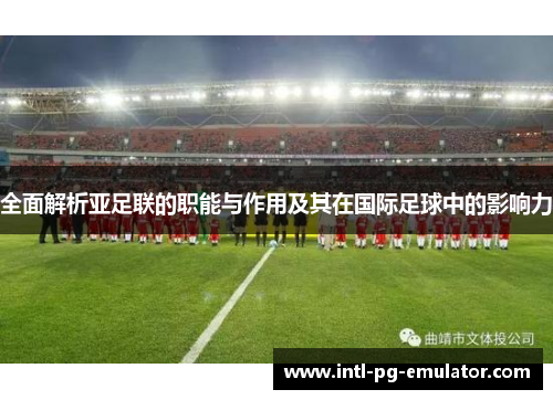 全面解析亚足联的职能与作用及其在国际足球中的影响力